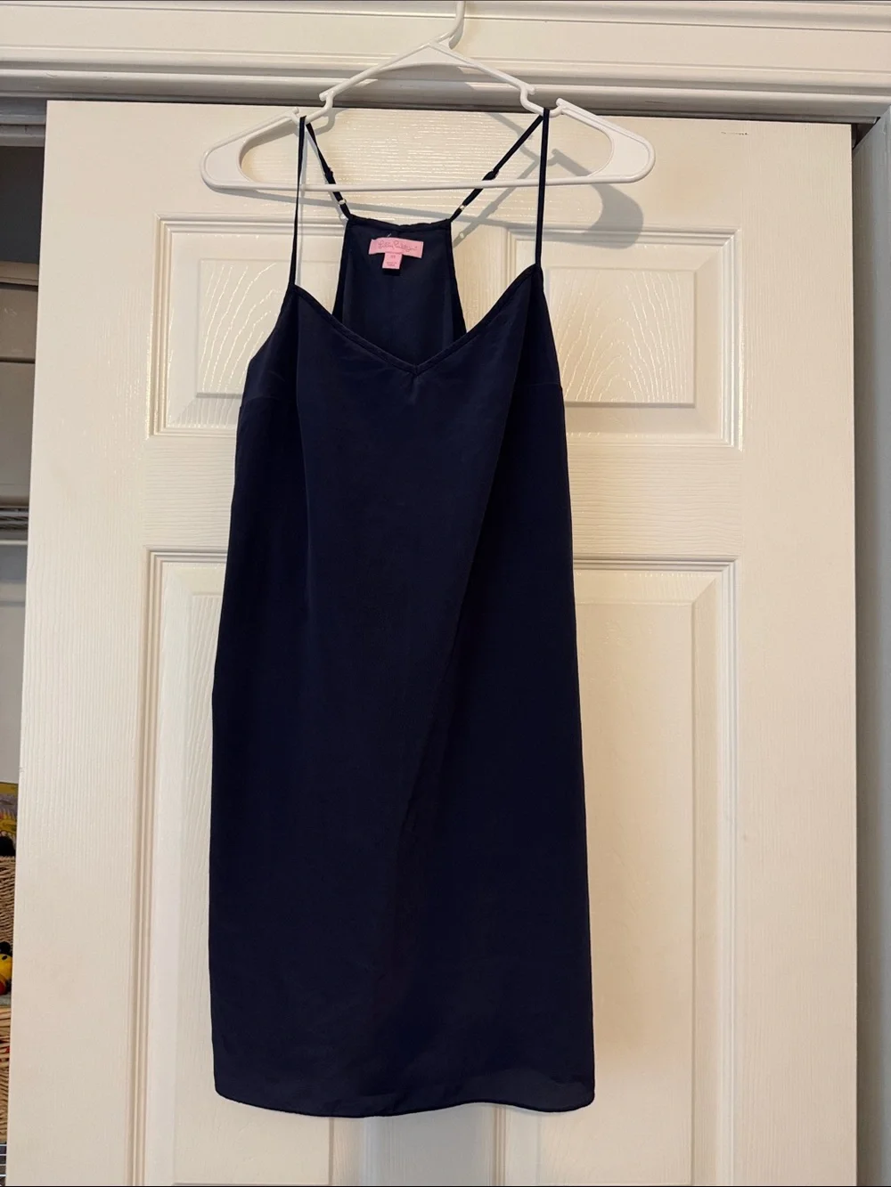 Navy Spaghetti Strap Slip Dress Lilly Pulitzer 4